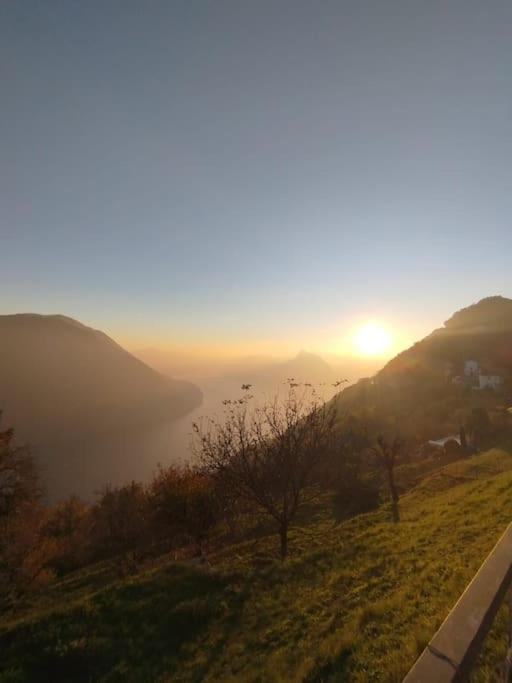 Ferienwohnung La Perla Di Bre' Lugano Exterior foto